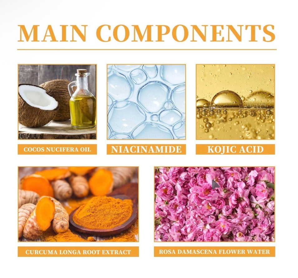 Turmeric + Kojic Acid Brightening Cleanser