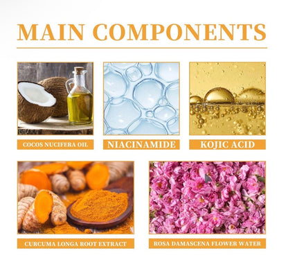 Turmeric + Kojic Acid Brightening Cleanser