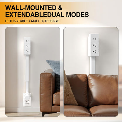Hidden Sofa & Bed Power Extension Hub
