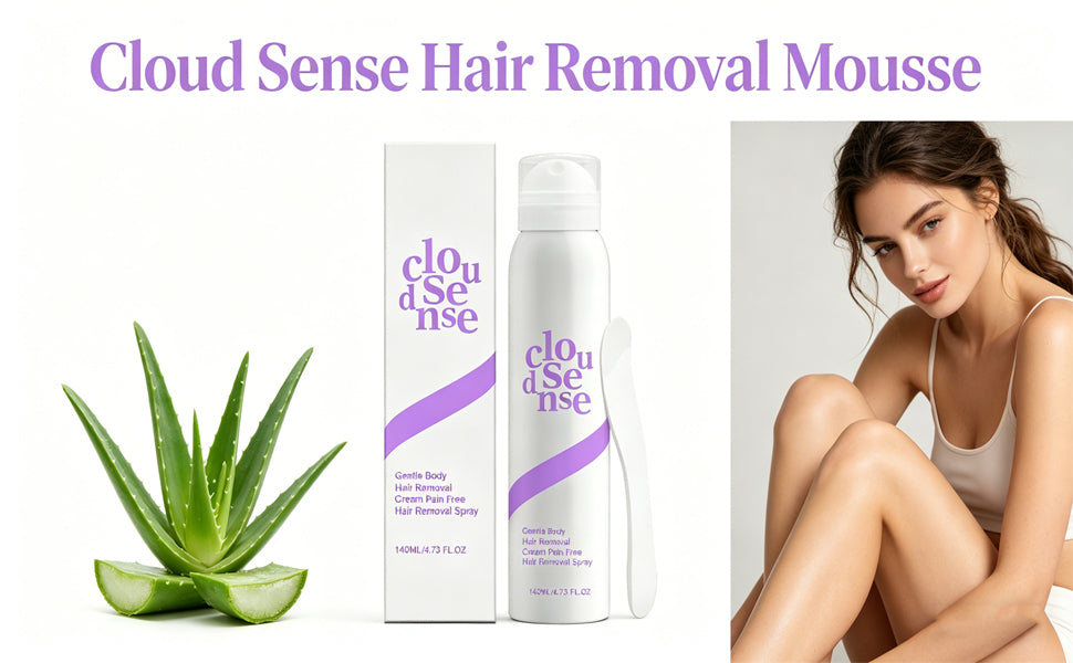 Cloud Sense Gentle Hair Removal Spray