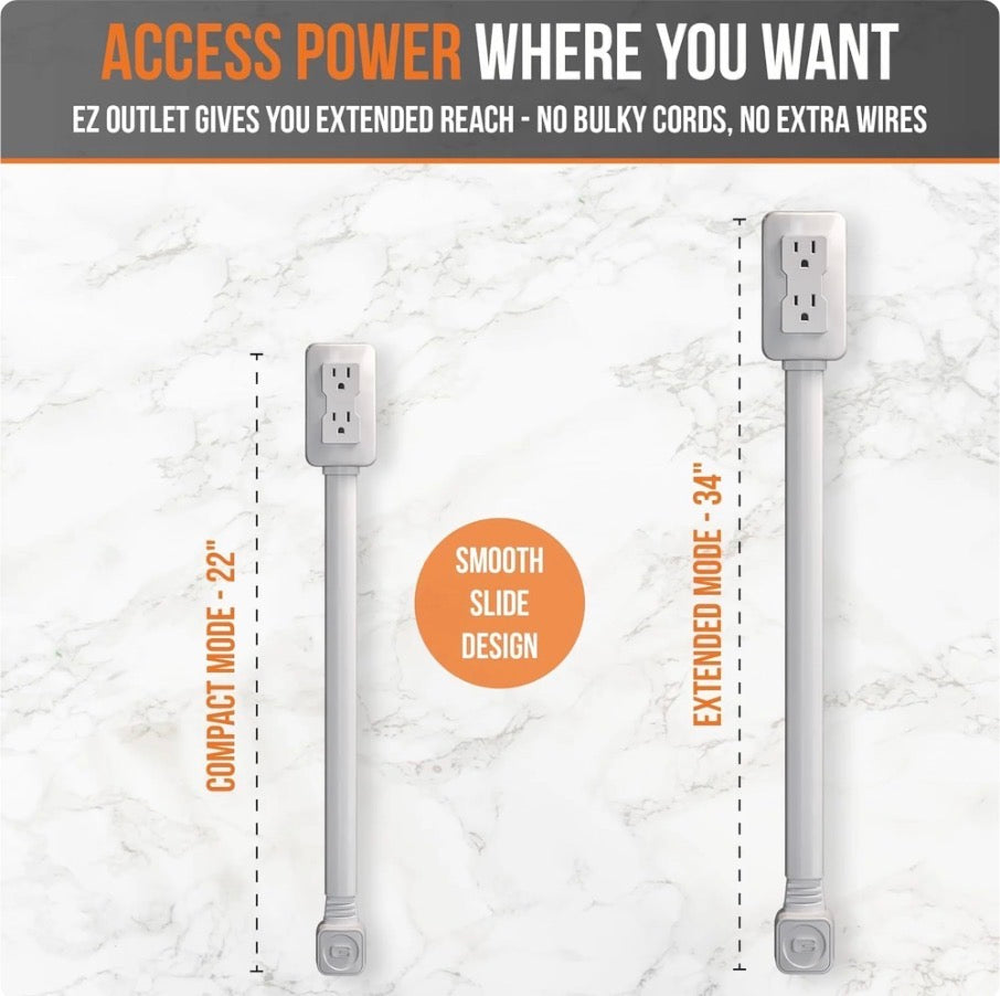 Hidden Sofa & Bed Power Extension Hub