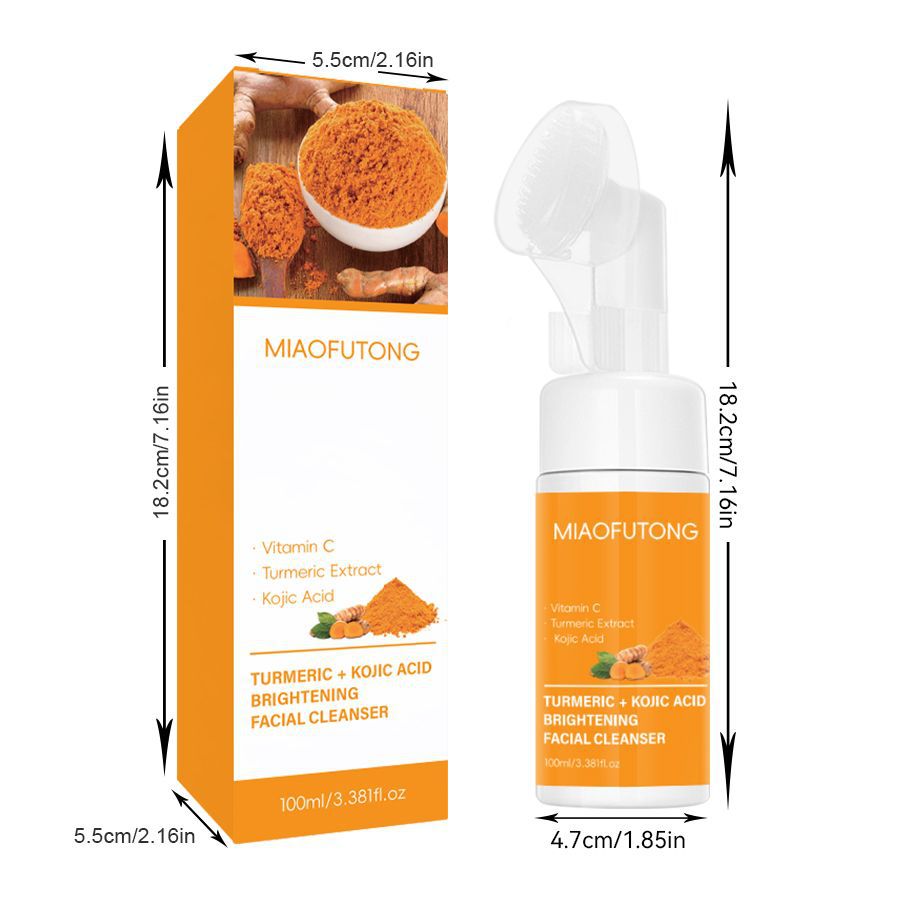 Turmeric + Kojic Acid Brightening Cleanser